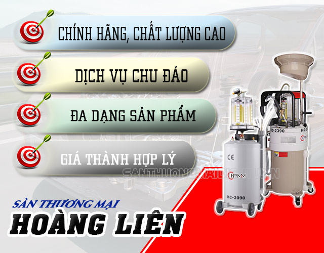 máy hút dầu thải ô tô HD 2390