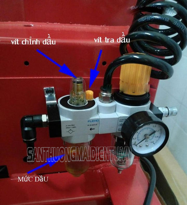Bảo dưỡng máy ra vào lốp đúng cách