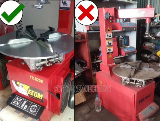 Bán máy ra vào lốp xe máy cũ