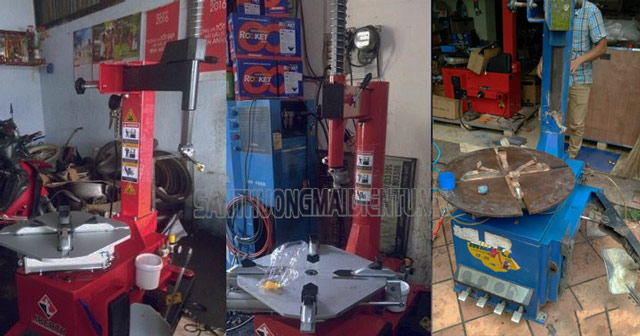 Nhược điểm máy ra vào lốp cũ