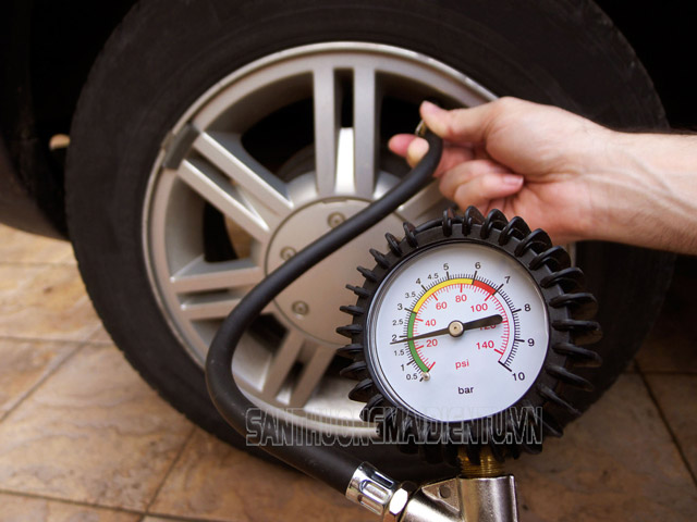 Lưu ý khi đo áp suất lốp xe ô tô