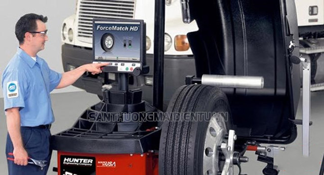 Nhược điểm của máy cân bằng lốp Hunter