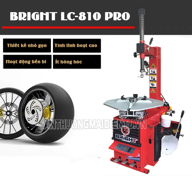 Máy ra vào lốp Bright LC-810 Pro