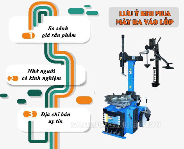 Lưu ý quan trọng khi mua máy ra vào lốp HPA M42+4FD