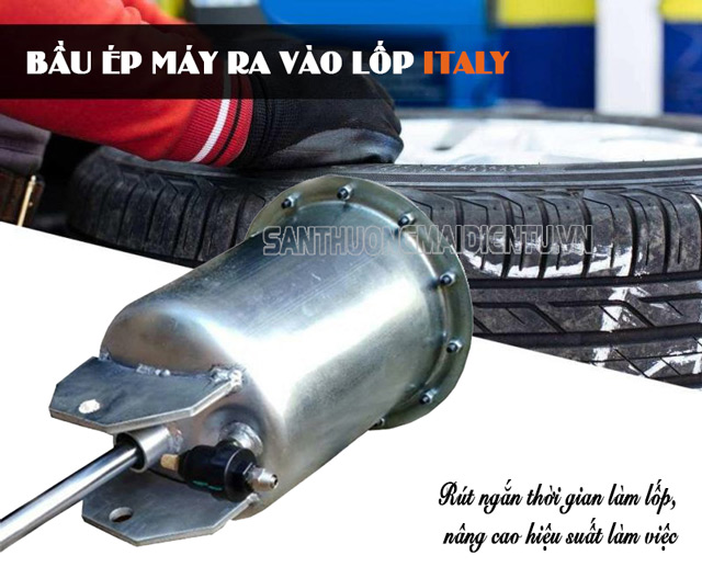 Bầu ép Cormach Italy - Hỗ trợ ra vỏ lốp hiệu quả, nâng cao hiệu suất làm việc