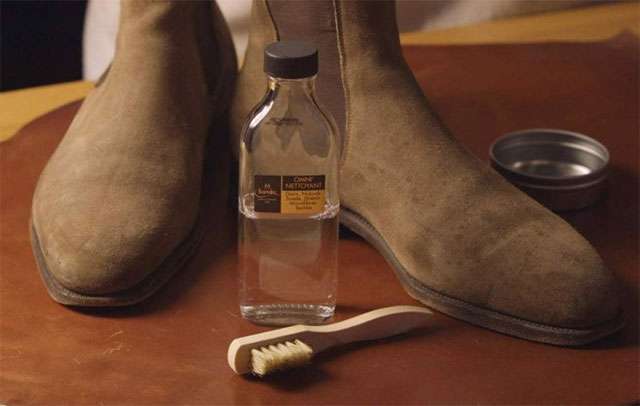chăm sóc nubuck shoes
