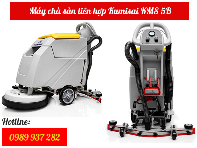 Kumisai KMS 5B vừa chà vừa hút hiệu quả