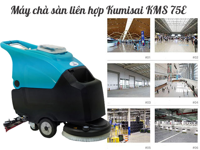 máy chà sàn liên hợp dùng điện Kumisai KMS 75E