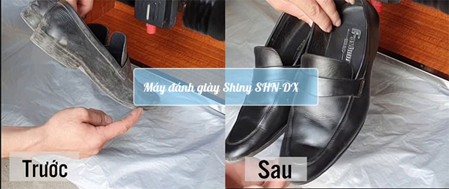 Máy đánh giày SHN-DX đánh bóng giày nhanh chóng