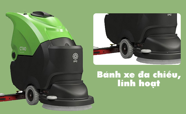 Bánh xe đa chiều linh hoạt, bền bỉ