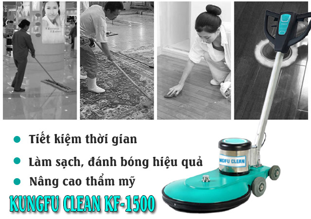 KUNGFU CLEAN KF-1500 được sử dụng rộng rãi tại nhiều đơn vị 