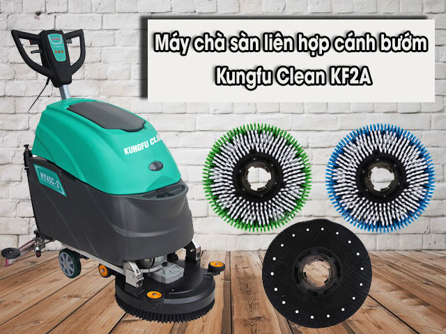 mua máy chà sàn liên hợp cánh bướm Kungfu Clean KF2A