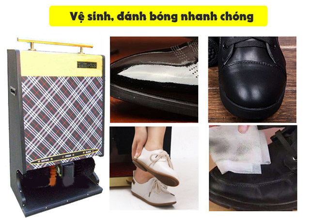 Đánh bóng, vệ sinh giày da chuyên nghiệp với Shiny SHN - M2 ngay tại nhà