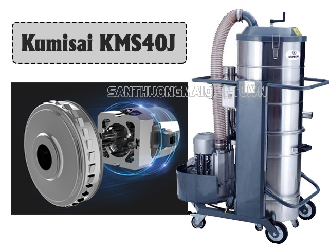 Máy hút bụi công nghiệp Kumisai KMS40J tốt không?