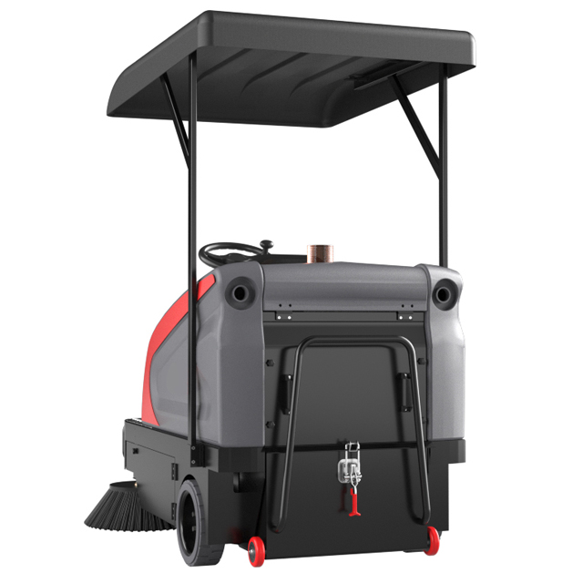 Xe quét rác ngồi lái DQC - Tech 140F