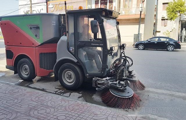 Xe quét rác tại Đà Nẵng mua ở đâu thì uy tín- chất lượng