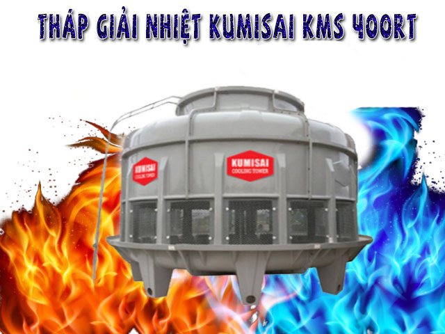 Tháp giải nhiệt Kumisai KMS 400RT lám mát nhanh chóng