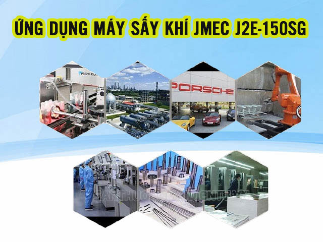 ứng dụng máy sấy khí