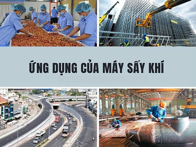 máy sấy khí công nghiệp