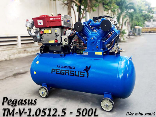 Máy nén khí chạy dầu Pegasus TM-V-1.05/12.5 - 500L