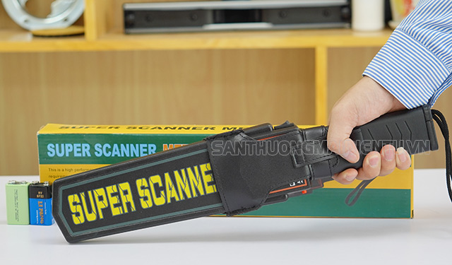 Máy dò cầm tay Super Scanner MD3003 dễ cầm nắm