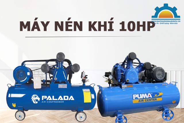 Máy nén khí 10Hp - Ứng dụng và một số model nổi bật