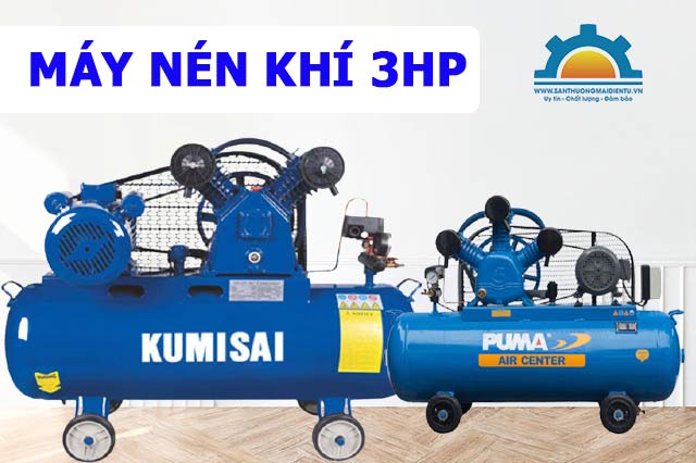 Đánh giá máy nén khí 3Hp - Một số model nổi bật nhất