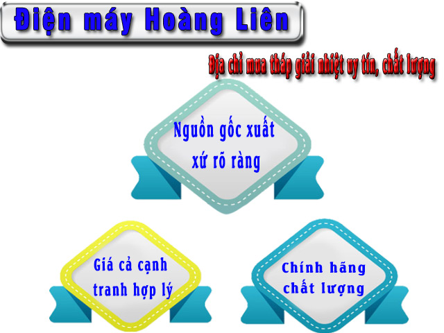 Hoàng Liên địa chỉ bán thiết bị tản nhiệt nước uy tín, chất lượng