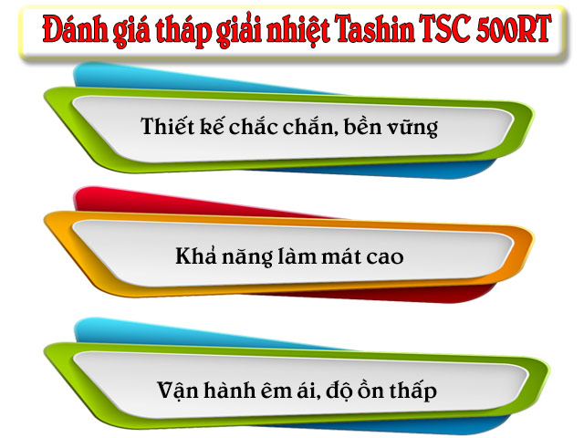 Đánh giá tháp làm mát Tashin TSC 500RT