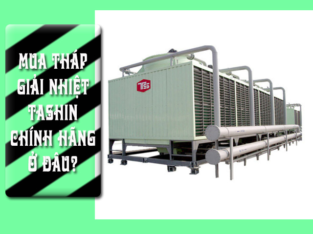 Tháp giải nhiệt công nghiệp Tashin TSS 400RT*2cell chính hãng tại điện máy Hoàng Liên