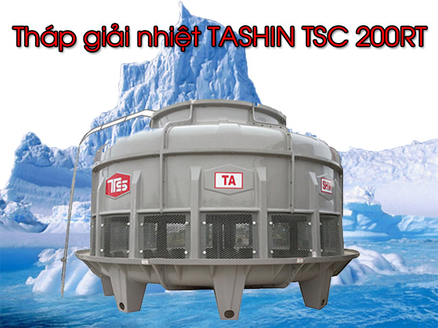 Tháp giải nhiệt tashin 200rt