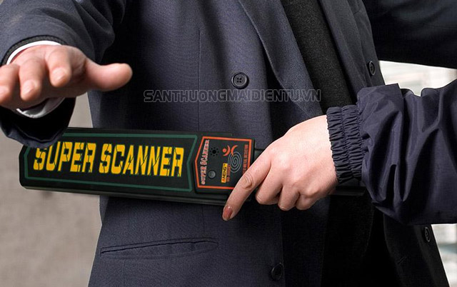 Máy dò kim loại trung quốc Super Scanner MD3003