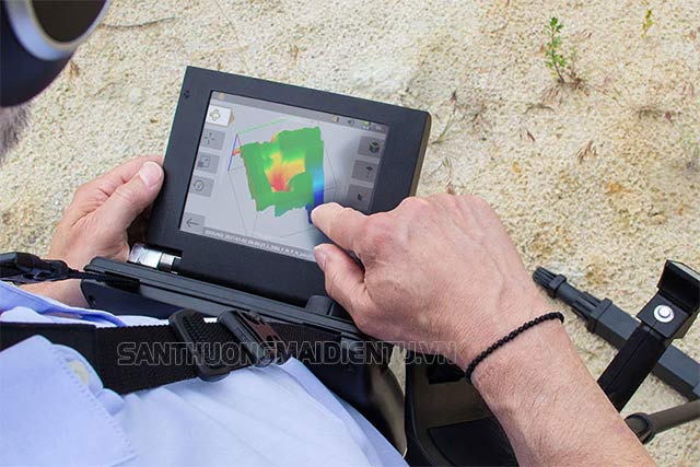 Máy dò kim loại 3D cho phép xem hình ảnh đa chiều
