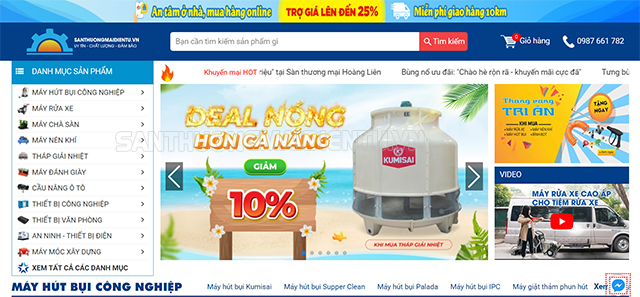 Sàn thương mại Hoàng Liên - Địa chỉ mua hàng uy tín