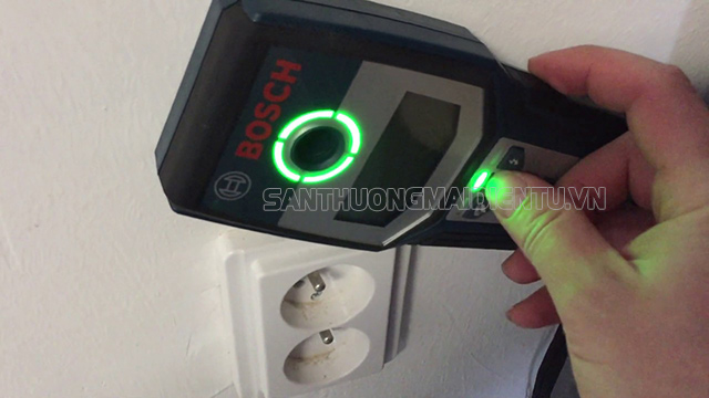 Màu xanh lục biểu thị khu vực không có kim loại