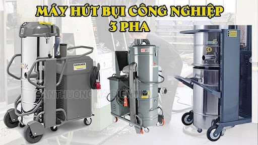 máy hút bụi công nghiệp 3 pha