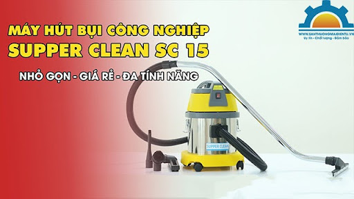 máy hút bụi công nghiệp 1500w Supper Clean SC15