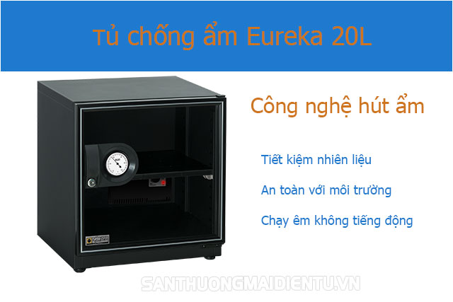 Các đặc điểm của tủ chống ẩm Eureka 20L