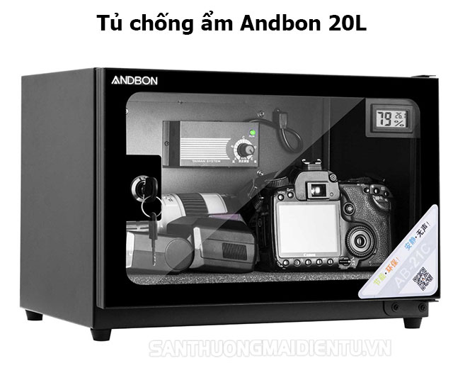 Thông số kỹ thuật của tủ chống ẩm Andbon 20L
