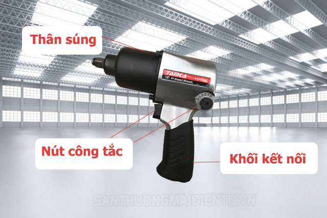 Những đặc điểm chính của Súng bắn ốc dùng hơi Tamca TC-1700 (1/2")