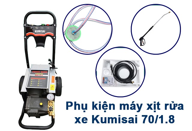 phụ kiện máy rửa xe Kumisai 70/1.8