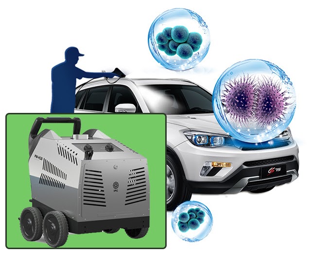 máy rửa xe nước nóng IPC PW-H28/4 D1713P T