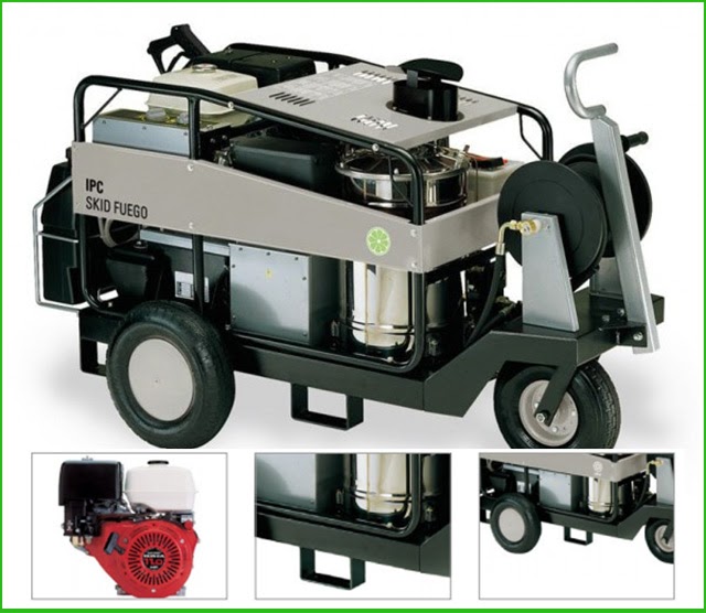 máy rửa xe hơi nước nóng IPC SKID FUEGO - H L1818PI P