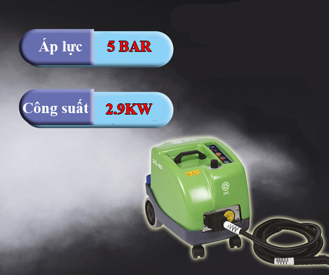 đặc điểm máy rửa hơi nước nóng IPC SG-40 5008 M