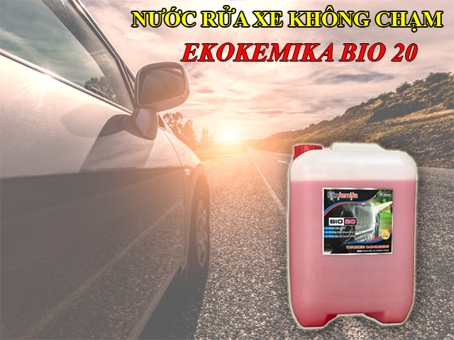 Dung dịch rửa xe không chạm Ekokemika BIO 20 - can 20L
