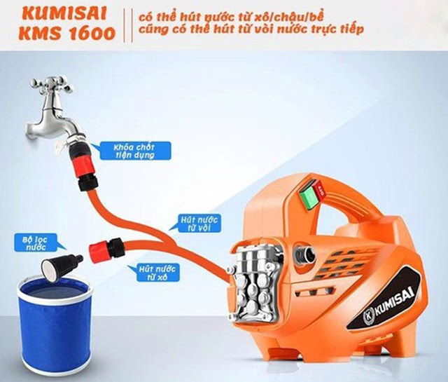 Kumisai - Thương hiệu máy rửa xe chất lượng cao của người Việt