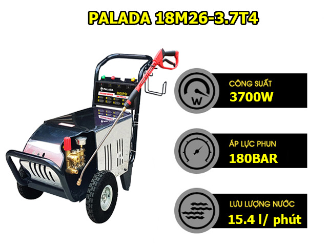 máy phun rửa xe Palada 18M26-3.7T4