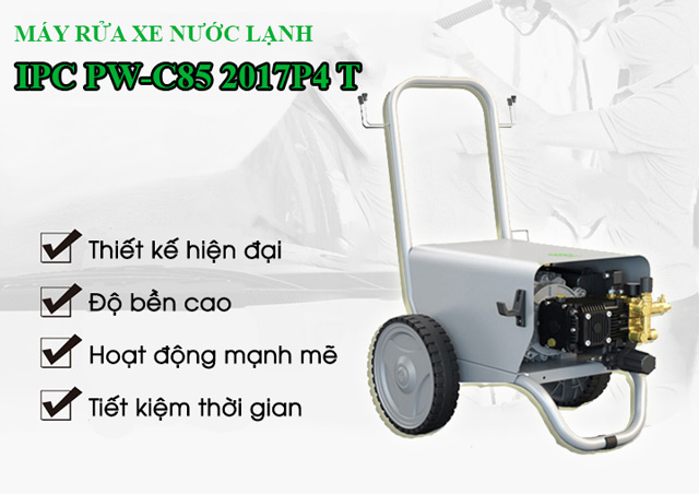 máy rửa xe nước lạnh IPC PW-C85 2017P4 T