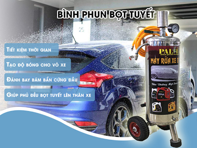 ưu điểm bình phun bọt tuyết Pallas 20L