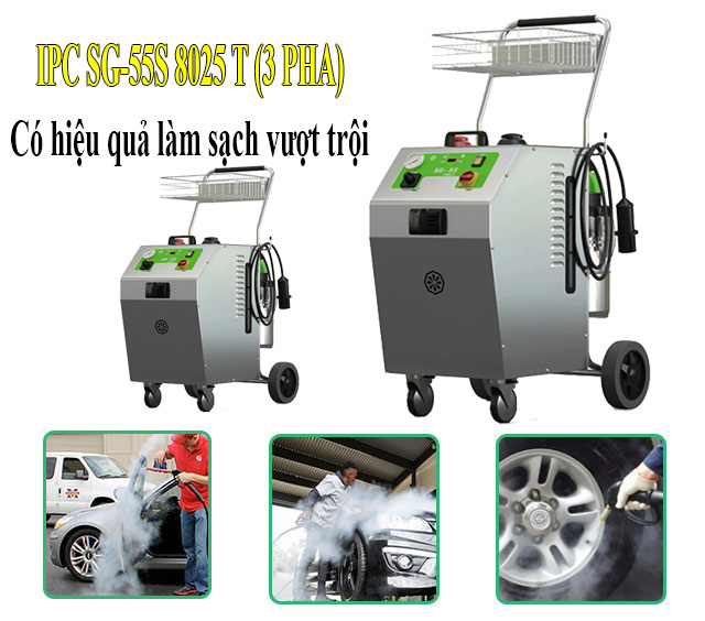 máy rửa xe nước nóng IPC SG-55S 8025 T